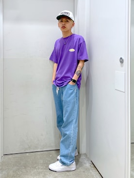 武田陽彩さん（メンズ・173cm）の夏コーディネート