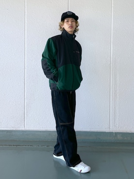 武田陽彩さん（メンズ・173cm）の冬コーディネート