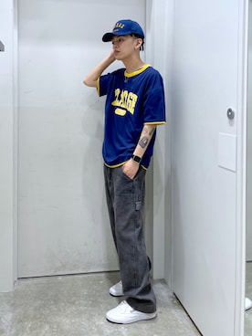 武田陽彩さん（メンズ・173cm）の夏コーディネート