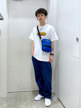 武田陽彩さん（メンズ・173cm）の夏コーディネート