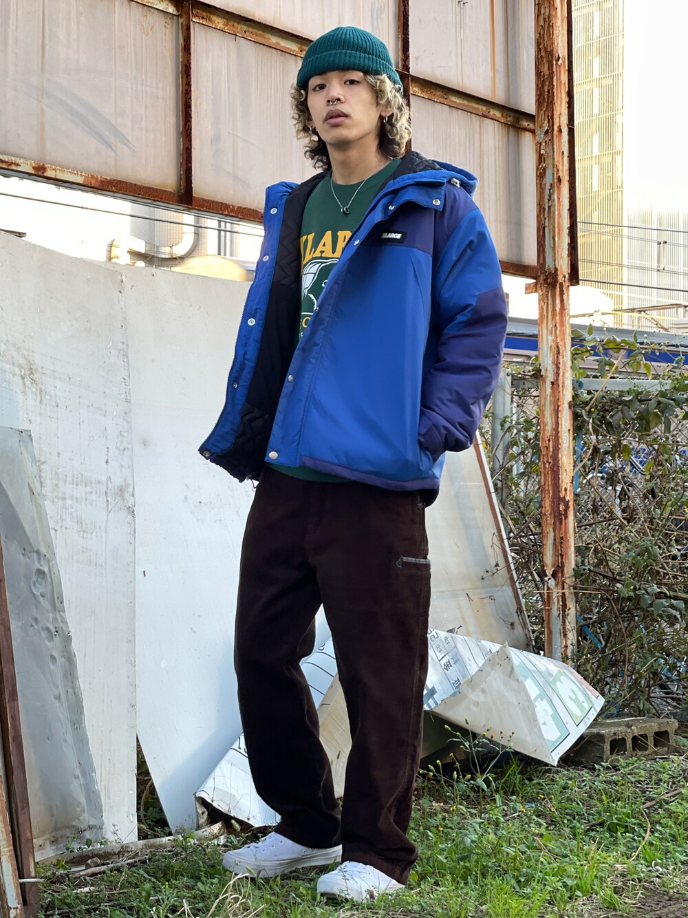 XLARGE（エクストララージ）の「HOODED NYLON JACKET（ナイロン