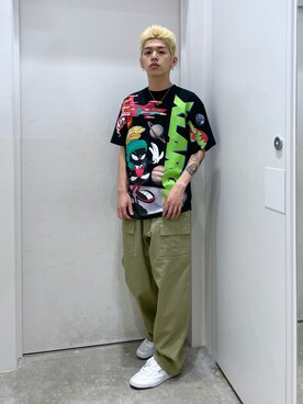 武田陽彩さん（メンズ・173cm）の夏コーディネート