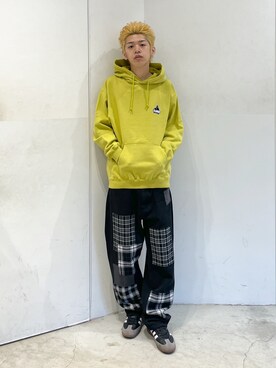 武田陽彩さん（メンズ・173cm）の夏コーディネート