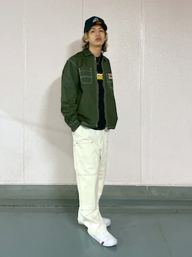 武田陽彩さん（メンズ・173cm）の冬コーディネート