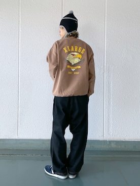 武田陽彩さん（メンズ・173cm）の冬コーディネート