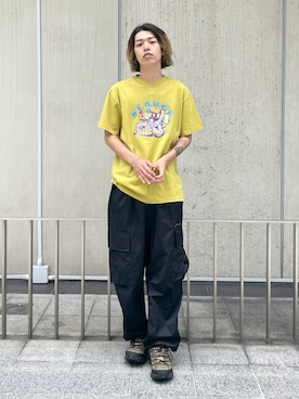 武田陽彩さん（メンズ・173cm）の夏コーディネート