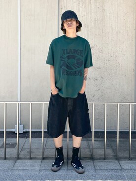 武田陽彩さん(メンズ・173cm)の夏コーディネート