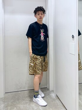 武田陽彩さん(メンズ・173cm)の夏コーディネート