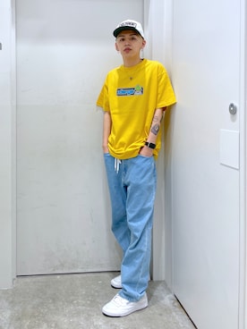 武田陽彩さん（メンズ・173cm）の夏コーディネート