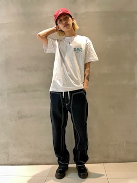 武田陽彩さん（メンズ・173cm）の秋コーディネート