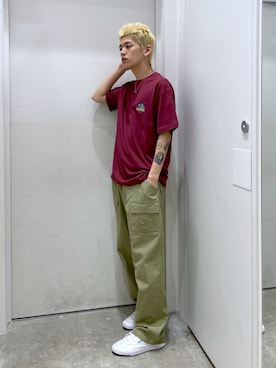 武田陽彩さん（メンズ・173cm）の夏コーディネート