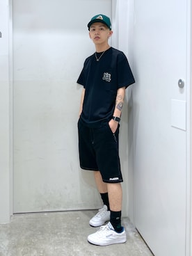 武田陽彩さん(メンズ・173cm)の夏コーディネート