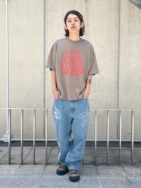 武田陽彩さん（メンズ・173cm）の夏コーディネート