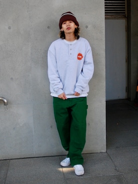 武田陽彩さん（メンズ・173cm）の春コーディネート