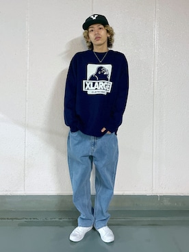 武田陽彩さん（メンズ・173cm）の冬コーディネート