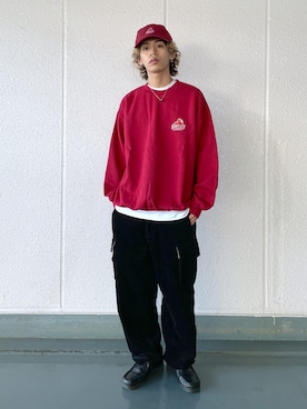 武田陽彩さん（メンズ・173cm）の秋コーディネート