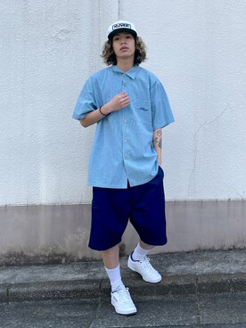 武田陽彩さん（メンズ・173cm）の夏コーディネート