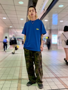 武田陽彩さん（メンズ・173cm）の夏コーディネート