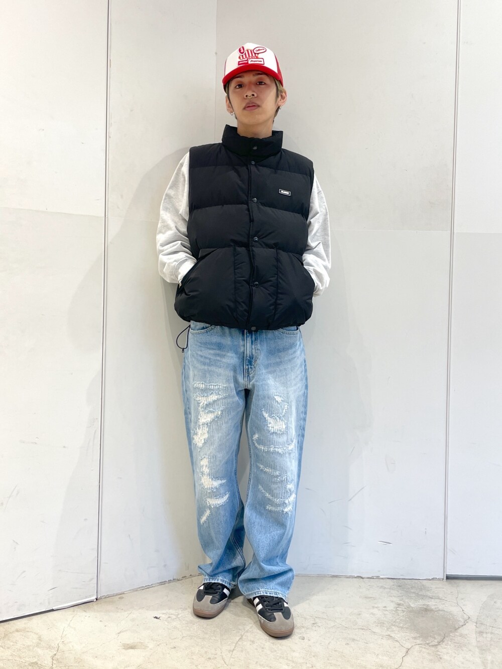 XLARGEのダウンベストを使った人気ファッションコーディネート - WEAR