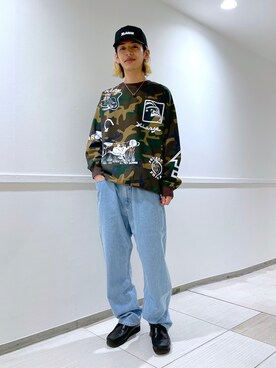 武田陽彩さん（メンズ・173cm）の秋コーディネート