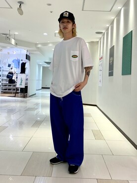 武田陽彩さん（メンズ・173cm）の夏コーディネート