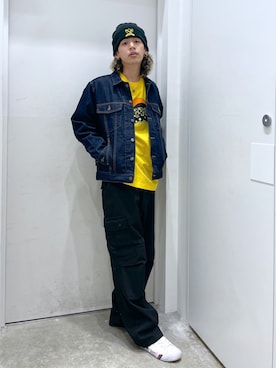 武田陽彩さん（メンズ・173cm）の春コーディネート