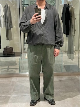 「Levi's（リーバイス）のアイテム（デニムジャケット、ブラック系）」を使った、たらおさん（メンズ・171cm）の夏コーディネート