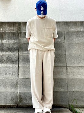 「JUNOAH（ジュノア）のアイテム」を使った、シータケさん（メンズ・165cm）の秋コーディネート
