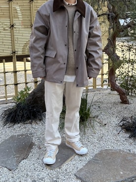 「JOURNAL STANDARD（ジャーナルスタンダード）のアイテム」を使った、Kemiさん（メンズ・158cm）の冬コーディネート