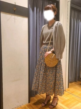 「Te chichi（テチチ）のアイテム（アンサンブル）」を使った、aibonさん（レディース・165cm）の夏コーディネート