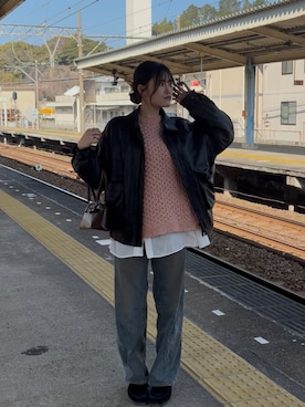 nachi*さん(レディース・175cm)の冬コーディネート