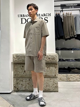 「MERRELL（メレル）のアイテム」を使った、Kenseiさん（メンズ・172cm）の夏コーディネート