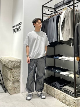 「MERRELL（メレル）のアイテム」を使った、Kenseiさん（メンズ・172cm）の夏コーディネート