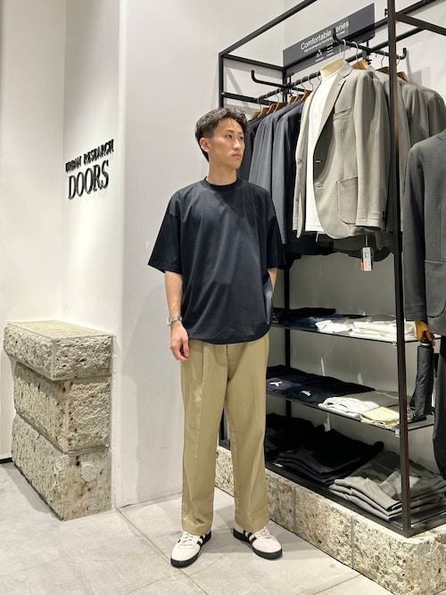 『仁村紗和さん着用』『UR TECH』サマシェア ドロストTシャツ