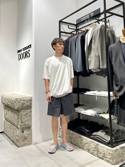 『仁村紗和さん着用』『UR TECH』サマシェア ドロストTシャツ
