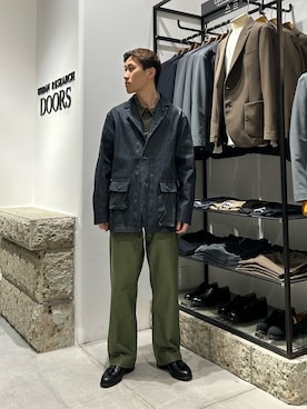 「テーラード」｜岩村健世さん（メンズ・172cm）の春コーディネート