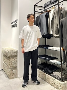 「Foxfire（フォックスファイヤー）のアイテム」を使った、Kenseiさん（メンズ・172cm）の夏コーディネート
