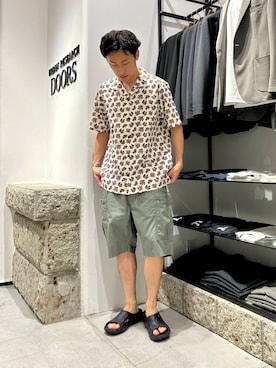 「MERRELL（メレル）のアイテム」を使った、Kenseiさん（メンズ・172cm）の夏コーディネート