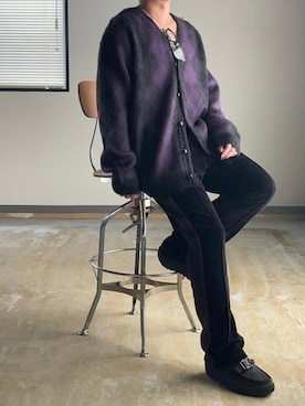 「PG（ピージー）のアイテム（サンダル）」を使った、PEACE TREE さん（メンズ・165cm）の秋コーディネート