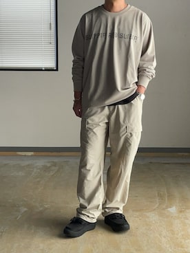 「PG（ピージー）のアイテム（サンダル）」を使った、PEACE TREE さん（メンズ・165cm）の秋コーディネート