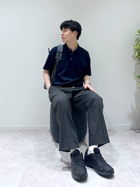 「CASIO（カシオ）の【CASIO】A158WA-1JH【大型店・WEB限定】（アナログ腕時計、グレー系）」を使った、SOUTAさん（メンズ）の春コーディネート