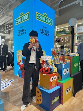 「アイテム（スマホグッズ）」を使った、SOUTAさん（メンズ・175cm）の秋コーディネート