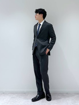 「アイテム（テーラードジャケット）」を使った、SOUTAさん（メンズ・175cm・20代）の秋コーディネート
