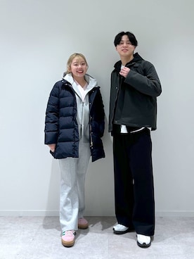 「UNIVERSAL OVERALL（ユニバーサルオーバーオール）のアイテム」を使った、SOUTAさん（メンズ・175cm）の冬コーディネート