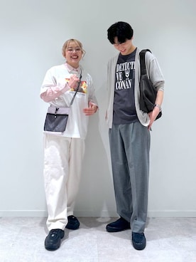 「CASIO（カシオ）の【CASIO】A158WA-1JH【大型店・WEB限定】（アナログ腕時計、グレー系）」を使った、SOUTAさん（メンズ）の春コーディネート