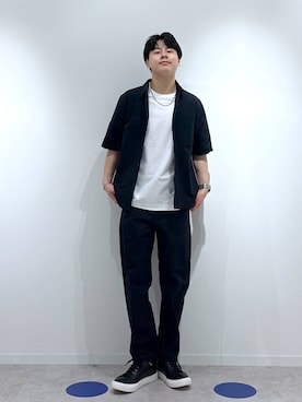 「GLOBAL WORK（グローバルワーク）のアイテム（ブレスレット）」を使った、SOUTAさん（メンズ・175cm）の夏コーディネート