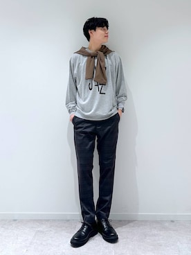 「アイテム（その他シューズ）」を使った、SOUTAさん（メンズ・175cm）の秋コーディネート