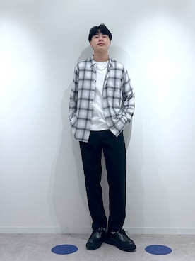 「アイテム（その他シューズ）」を使った、SOUTAさん（メンズ・175cm）の秋コーディネート