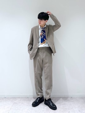 「GLOBAL WORK（グローバルワーク）のアイテム」を使った、SOUTAさん（メンズ・175cm）の春コーディネート