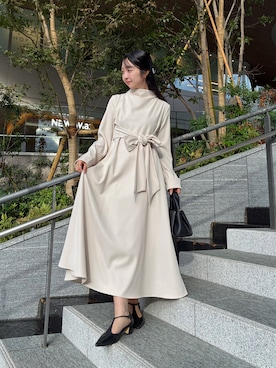 「NEUNA（ヌナ）のアイテム」を使った、himariさん（レディース・158cm）の冬コーディネート